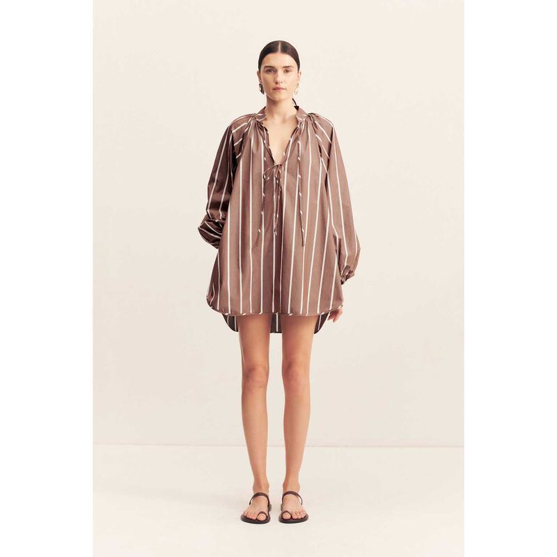 Shona Joy Spencer Blouson Mini Dress image number 3